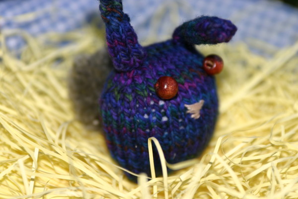 homemade knit easter bunny danger crafts