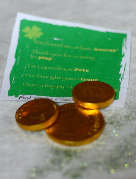 St. Patrick's Day Scavenger Hunt | OnePartSunshine.com