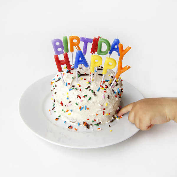 Healthy Banana Cake for Baby's First Birthday