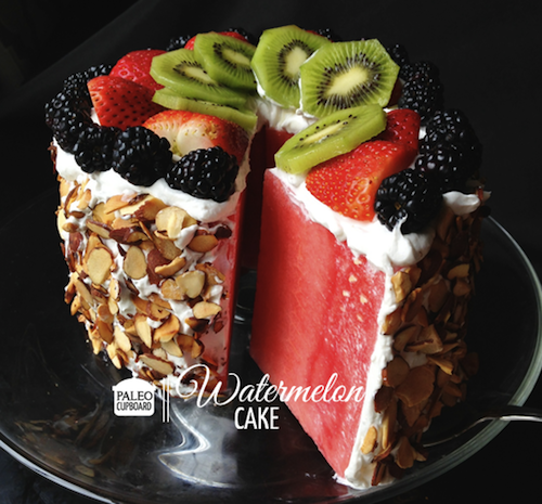 Watermelon Birthday Cake for Baby's First Birthday Watermelon Birthday Cake for Baby's First Birthday