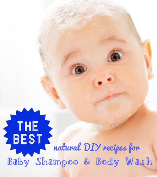 The Best Natural DIY Baby Shampoo and Body Wash Recipes